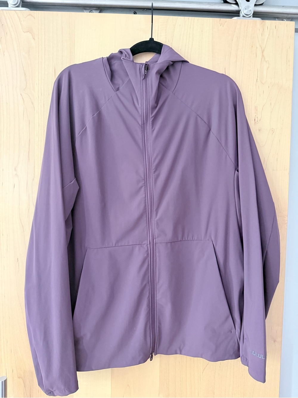 lululemon athletica Pace Breaker Purple Lightweight Hoodie Jacket